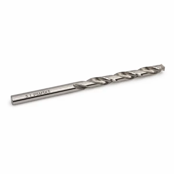 Сверло ф 5.1 HSSE-Co5 DIN338