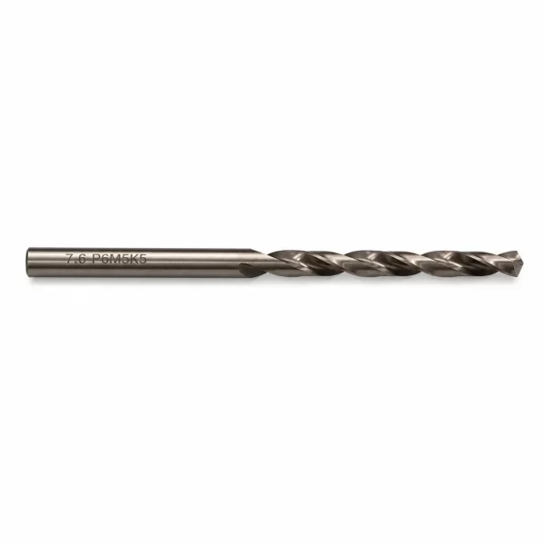 Сверло ф 7.6 HSSE-Co5 DIN338