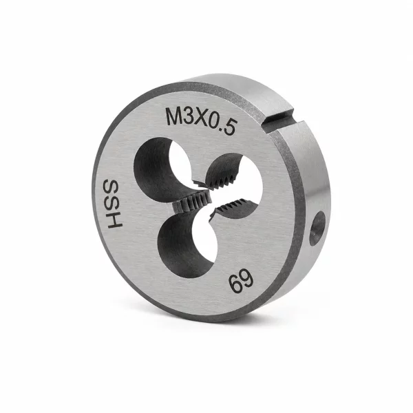 Плашка M3*0.5 6g HSS DIN223