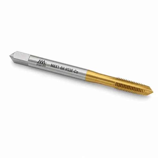 Метчик M6x1 HSSE-Co 6H DIN371 TiN SA612
