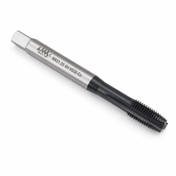 Метчик M8x1.25 HSSE-Co 6H DIN371 TiAlN SA612
