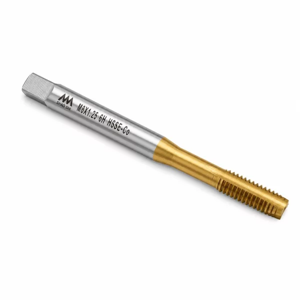 Метчик M8x1.25 HSSE-Co 6H DIN371 TiN SA612