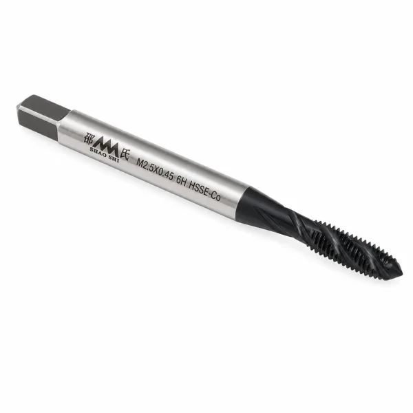 Метчик M2.5x0.45 HSSE-Co 6H DIN371 TiAlN SA512