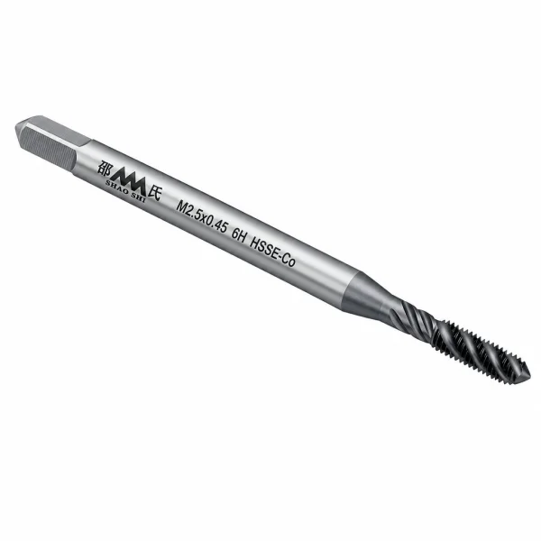 Метчик M2.5x0.45 HSSE-Co 6H DIN371 TiCN SA512