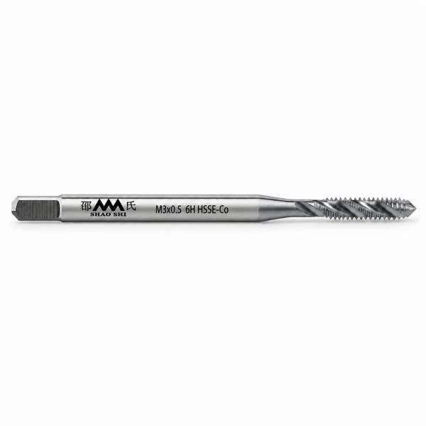 Метчик M3x0.5 HSSE-Co 6H DIN371 TiCN SA512