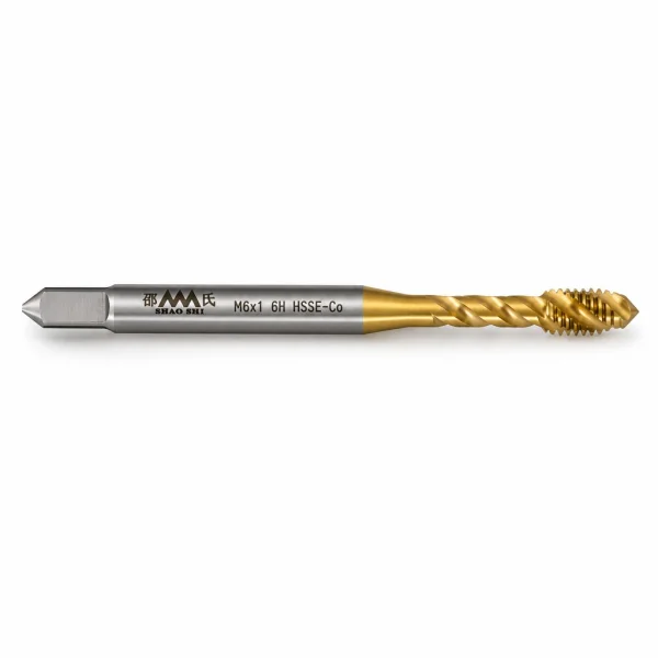 Метчик M6x1 HSSE-Co 6H DIN371 TiN SA512
